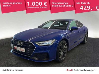 Gebraucht Audi A7 S-Line 286 PS (210 kW) 2022 Ultrablau metallic Kleinwagen