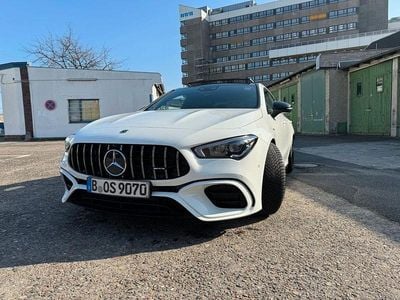 Usata Mercedes CLA45 AMG AMG 387 CV (284 kW) 2020 Bianco Berlina