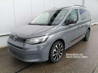Neu VW Caddy Edition 122 PS (89 kW) 2026 Starlightblau metallic Van / Kleinbus