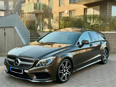Gebraucht Mercedes CLS350 Shooting Brake AMG 258 PS (189 kW) 2015 Braun Kombi