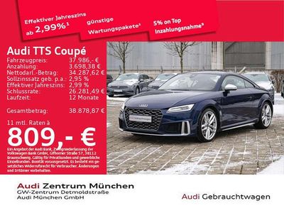 Gebraucht Audi TTS Sport 320 PS (235 kW) 2021 Navarrablau metallic Coupé