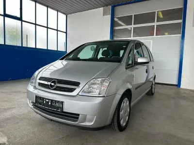 Gebraucht Opel Meriva Enjoy 101 PS (74 kW) 2004 Silber Van / Kleinbus