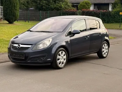 Gebraucht Opel Corsa Edition 87 PS (63 kW) 2010 Blau Kleinwagen