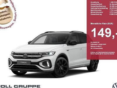 Neu VW T-Roc Life 116 PS (85 kW) 2025 Weiß SUV
