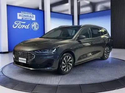 Gebraucht Ford Focus Titanium 125 PS (91 kW) 2024 Magneticgrau metallic Kombi