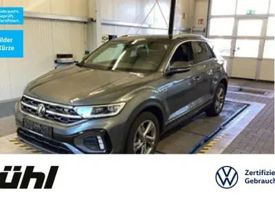 Gebraucht VW T-Roc R-line 150 PS (110 kW) 2022 Indiumgrau metallic SUV