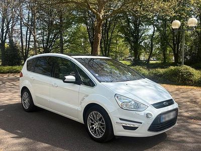 Gebraucht Ford S-MAX S 203 PS (149 kW) 2010 Weiß Van / Kleinbus