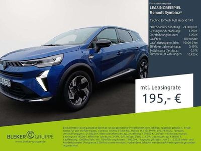 Gebraucht Renault Symbioz Techno 144 PS (105 kW) 2024 Ironblau SUV
