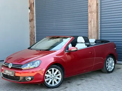 Gebraucht VW Golf Cabriolet 160 PS (117 kW) 2012 Rot Cabrio