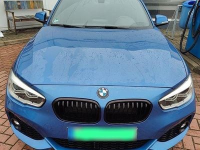 Usata BMW 118 M Sport 136 CV (100 kW) 2016 Blu Utilitaria