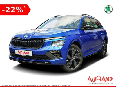 Neu Skoda Kamiq Monte Carlo 150 PS (110 kW) 2026 Blau SUV