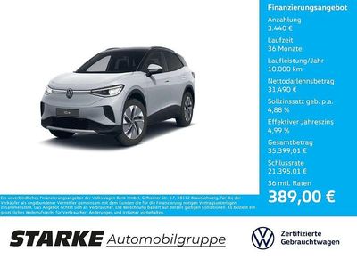 Gebraucht VW ID.4 Pure 169 kW (231 PS) 2025 Gelb (scale silver metallic) SUV
