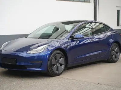 Occasion Tesla Model 3 Long Range AWD 366 kW (498 ch) 2021 Bleue Berline