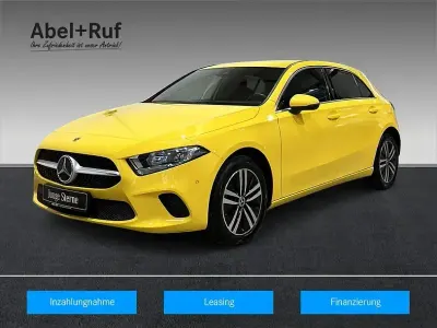 Usata Mercedes A250 Progressive 218 CV (160 kW) 2022 Giallo Berlina