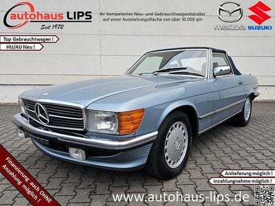 Diamantblau metallic Gebraucht 1985 Mercedes SL500 Cabrio | 57.800 €