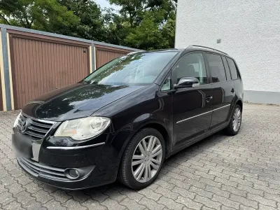 Gebraucht VW Touran 170 PS (125 kW) 2007 Schwarz Van / Kleinbus