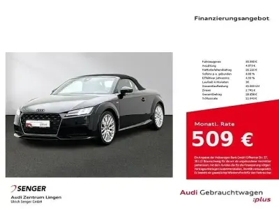 Brugt Audi TT Roadster Design 197 HK (144 kW) 2020 Sort Cabriolet