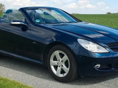 Gebraucht Mercedes SLK280 231 PS (169 kW) 2005 Blau Cabrio