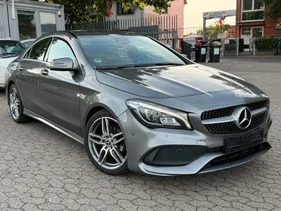 Gebraucht Mercedes CLA180 AMG line 122 PS (89 kW) 2018 Grau Coupé