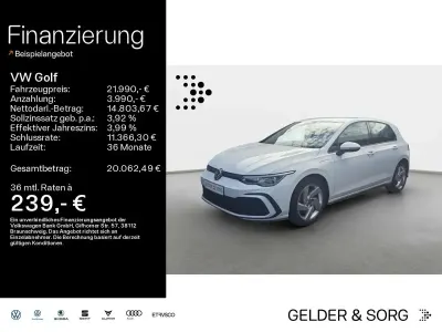 Usata VW Golf VIII GTE 245 CV (180 kW) 2021 Bianco Berlina