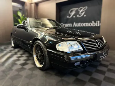 Usado Mercedes SL280 Edition 204 CV (150 kW) 2000 Negro Descapotable