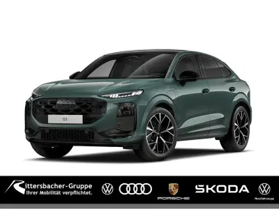 Neu Audi Q3 Sportback Sport 272 PS (200 kW) 2026 Grün SUV