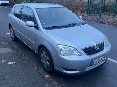 Gebraucht Toyota Corolla 110 PS (80 kW) 2002 Silber Limousine