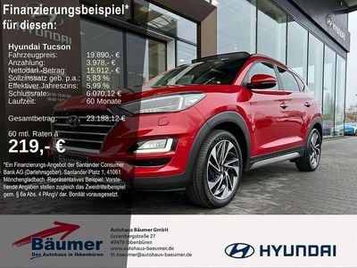 Gebraucht Hyundai Tucson Premium 177 PS (130 kW) 2019 Rot SUV