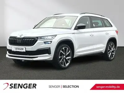 Brugt Skoda Kodiaq SportLine 200 HK (147 kW) 2022 Hvid SUV