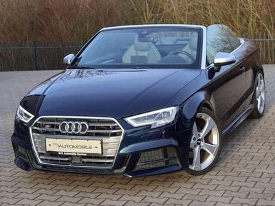 Kosmosblau metallic Gebraucht 2018 Audi A3 Cabriolet S-Line Cabrio | 24.950 € (Etwas zu teuer)