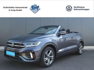 Gebraucht VW T-Roc Cabriolet R-line 150 PS (110 kW) 2024 Grau Cabrio