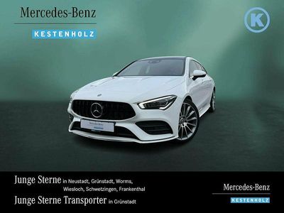 Gebraucht Mercedes CLA250 Shooting Brake AMG 224 PS (164 kW) 2019 Unilack polarweiß Kombi