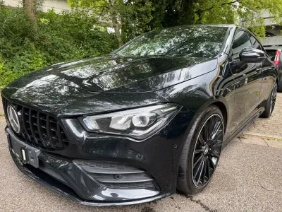 Gebraucht Mercedes CLA180 AMG line 136 PS (100 kW) 2019 Schwarz Coupé