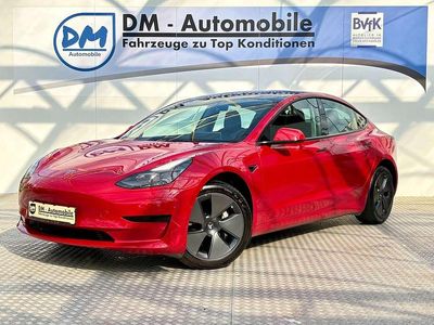 Usado Tesla Model 3 Standard Range Plus 239 kW (325 HP) 2021 Vermelho Sedan
