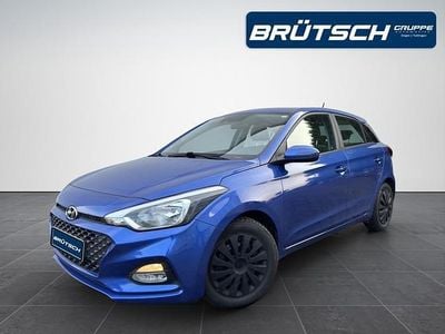 Brugt Hyundai i20 Trend 101 HK (74 kW) 2018 Blå Hatchback