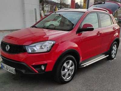 Gebraucht Ssangyong (KGM) Korando Quartz 175 PS (128 kW) 2016 Rot SUV