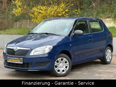 Brugt Skoda Fabia Cool Edition 60 HK (44 kW) 2014 Blå Sedan