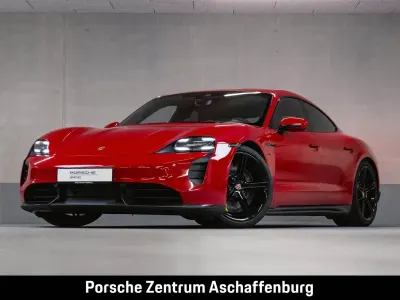 Gebraucht Porsche Taycan Turbo S Sport 559 kW (761 PS) 2021 Rot Limousine
