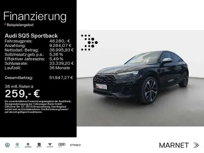 Gebraucht Audi SQ5 341 PS (250 kW) 2023 Mythosschwarz metallic SUV