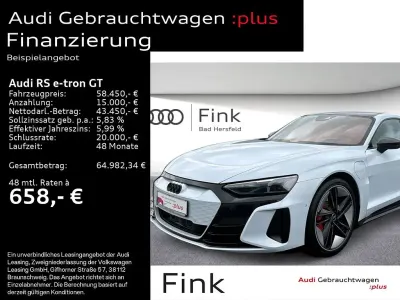 Używany Audi e-tron GT quattro Ambiente 439 kW (598 KM) 2023 Biały Sedan/Limuzyna