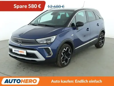 Gebraucht Opel Crossland X Ultimate 110 PS (80 kW) 2021 Blau SUV