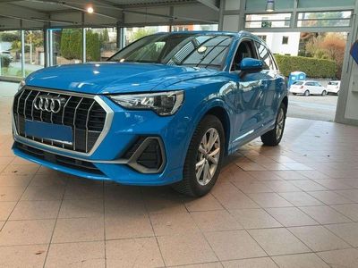 Blau Gebraucht 2022 Audi Q3 S-Line SUV | 35.600 € (Etwas zu teuer)