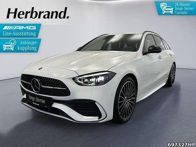 Gebraucht Mercedes C300 AMG 265 PS (194 kW) 2025 Polarweiß Kombi