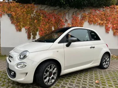 Brugt Fiat 500C S 69 HK (50 kW) 2016 Hvid Cabriolet