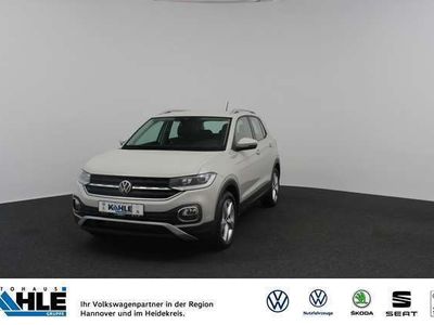 gebraucht VW T-Cross - 1.0 TSI DSG Style Ready2Discover Klima LED SHZ PDC