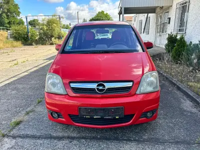 Gebraucht Opel Meriva 105 PS (77 kW) 2008 Rot Van / Kleinbus