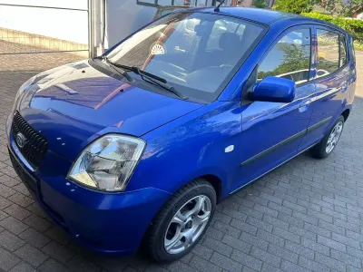 Gebraucht Kia Picanto LX 65 PS (47 kW) 2007 Blau Kleinwagen