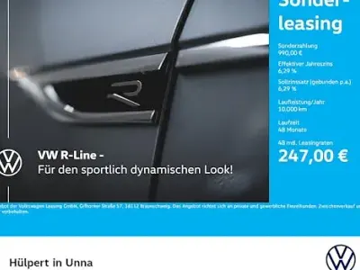 Usata VW Golf VIII R-line 131 CV (96 kW) 2024 Grigio Berlina