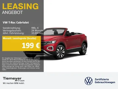 Gebraucht VW T-Roc Cabriolet Goal 116 PS (85 kW) 2025 Rot Cabrio