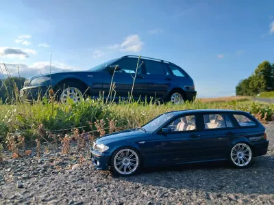 Gebraucht BMW 316 115 PS (84 kW) 2003 Blau Kombi